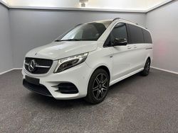 Weiß Gebraucht 2021 Mercedes V300 AMG line Van / Kleinbus | 54.999 € (Fairer Preis)