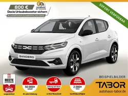 Weiss Neu 2025 Dacia Sandero Journey Kleinwagen | 17.930 € (Fairer Preis)