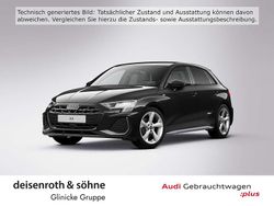 Mythosschwarz metallic Gebraucht 2025 Audi A3 S-Line Limousine | 34.920 € (Fairer Preis)