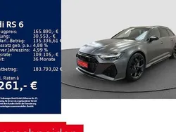 Grau Gebraucht 2024 Audi RS6 Performance Kombi | 165.890 €