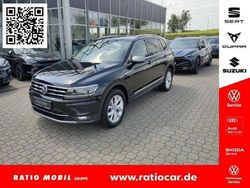 Deep schwarz metallic Gebraucht 2021 VW Tiguan Allspace Highline SUV | 33.770 € (Guter Preis)