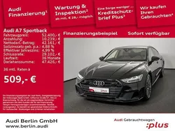 Brillantschwarz Gebraucht 2022 Audi A7 Sportback Ambiente Kleinwagen | 51.250 € (Fairer Preis)