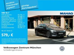Grenadillschwarz metallic Gebraucht 2023 VW ID.7 Pro Limousine | 43.792 € (Guter Preis)