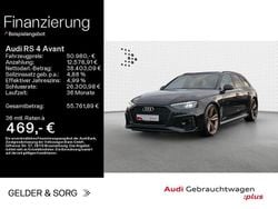 Mythosschwarz metallic Gebraucht 2020 Audi RS4 Ambiente Kombi | 50.980 € (Fairer Preis)
