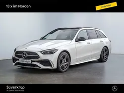 Unilack polarweiß Gebraucht 2024 Mercedes C300e AMG Kombi | 51.450 € (Guter Preis)