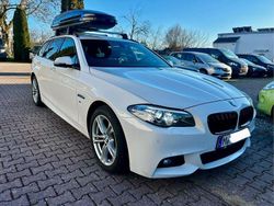 Weiß Gebraucht 2014 BMW 520 Luxury Line Kombi | 12.999 € (Teuer)