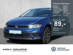 Reef blue metallic Gebraucht 2024 VW Polo Life Limousine | 18.450 € (Guter Preis)