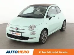 Grün Gebraucht 2019 Fiat 500C Lounge Cabrio | 11.290 € (Fairer Preis)