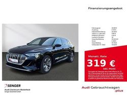 Brillantschwarz Gebraucht 2023 Audi e-tron S-Line SUV | 48.880 € (Teuer)
