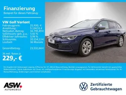 Atlantik blue metallic Gebraucht 2022 VW Golf VIII Life Kombi | 21.930 € (Fairer Preis)