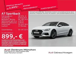 Weiß Gebraucht 2023 Audi A7 Sportback Sport Kleinwagen | 48.974 € (Fairer Preis)
