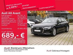 Mythosschwarz metallic Gebraucht 2023 Audi A6 Premium Kombi | 42.192 € (Etwas zu teuer)
