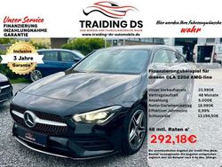 Schwarz Gebraucht 2021 Mercedes CLA220 AMG line Limousine | 21.999 € (Fairer Preis)