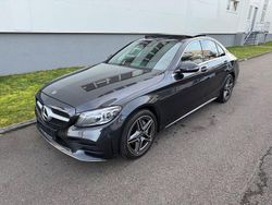 Grau Gebraucht 2021 Mercedes C200 AMG line Limousine | 30.800 € (Etwas zu teuer)
