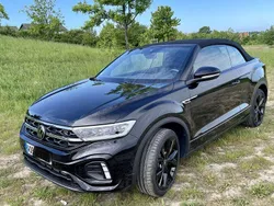 Schwarz Gebraucht 2024 VW T-Roc Cabriolet R-line Cabrio | 36.950 € (Etwas zu teuer)