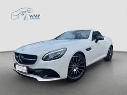Weiß Gebraucht 2017 Mercedes SLC180 AMG Cabrio | 32.490 € (Teuer)