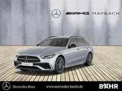Lack hightechsilber Gebraucht 2024 Mercedes C220 AMG Kombi | 48.950 € (Teuer)