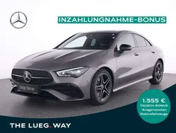 Metalliclack mountaingrau Gebraucht 2024 Mercedes CLA200 AMG Coupé | 34.275 € (Superpreis)