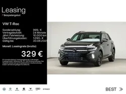 Schwarz Neu 2024 VW T-Roc R-line SUV | 41.580 € (Etwas zu teuer)