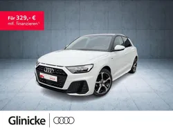 Gletscherweiß metallic Gebraucht 2024 Audi A1 Sportback S-Line Kleinwagen | 25.320 € (Etwas zu teuer)