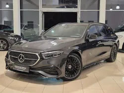 Grau Gebraucht 2024 Mercedes E220 AMG line Limousine | 56.998 € (Etwas zu teuer)