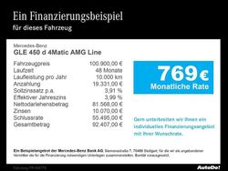 Schwarz Gebraucht 2025 Mercedes GLE450 AMG AMG SUV | 100.900 € (Fairer Preis)