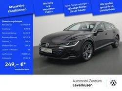 Deep black Gebraucht 2023 VW Arteon R-line Kombi | 33.480 € (Fairer Preis)