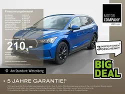 Blau Gebraucht 2022 Skoda Enyaq iV Loft SUV | 26.790 € (Superpreis)