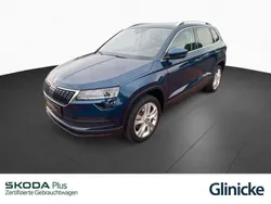 Lava blau metallic Gebraucht 2019 Skoda Karoq Style SUV | 20.833 € (Guter Preis)