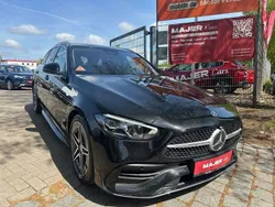 Schwarz Gebraucht 2021 Mercedes C220 AMG line Limousine | 33.590 € (Guter Preis)