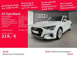 Gletscherweiß metallic Gebraucht 2022 Audi A3 e-tron Advanced Kleinwagen | 22.750 € (Fairer Preis)