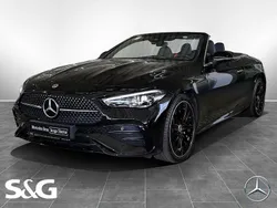 Metalliclack obsidianschwarz Gebraucht 2024 Mercedes CLE200 Advanced Cabrio | 57.800 € (Teuer)