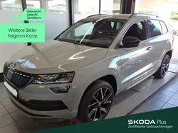 M3 steelgrau Gebraucht 2021 Skoda Karoq SportLine SUV | 26.888 € (Fairer Preis)