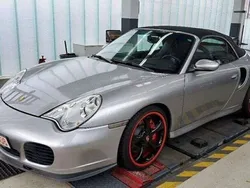 Silber Gebraucht 2004 Porsche 911 Turbo Cabriolet Cabrio | 55.000 € (Teuer)