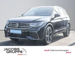 Schwarz Gebraucht 2022 VW Tiguan R-line SUV | 37.430 € (Fairer Preis)