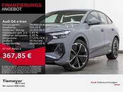 Grau Gebraucht 2022 Audi Q4 Sportback e-tron S-Line SUV | 29.940 € (Fairer Preis)