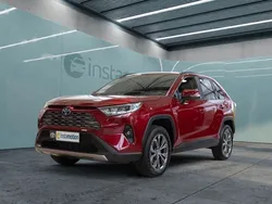 Rot Neu 2024 Toyota RAV4 Hybrid Team SUV | 44.389 € (Etwas zu teuer)