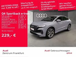 Kieselgrau/kieselgrau Gebraucht 2022 Audi Q4 Sportback e-tron Advanced SUV | 27.849 € (Fairer Preis)