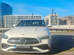 Weiß Gebraucht 2023 Mercedes C200 AMG line Limousine | 35.900 € (Superpreis)