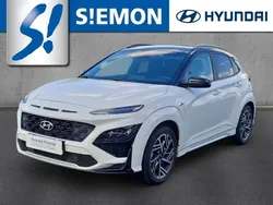 Weiss Gebraucht 2022 Hyundai Kona N Line SUV | 19.830 € (Fairer Preis)