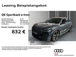 Grau Gebraucht 2025 Audi Q6 Sportback e-tron Edition .1 SUV | 80.444 € (Superpreis)