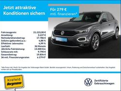 Grau / indiumgrau Gebraucht 2020 VW T-Roc Sport SUV | 21.223 € (Fairer Preis)