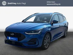 Desert island blue metallic Gebraucht 2024 Ford Focus ST-Line X Kombi | 23.950 € (Superpreis)