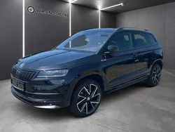 Schwarz Gebraucht 2021 Skoda Karoq SportLine SUV | 26.690 € (Fairer Preis)