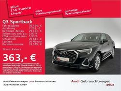 Mythosschwarz metallic Gebraucht 2022 Audi Q3 Sportback S-Line SUV | 36.863 € (Fairer Preis)