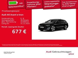 Schwarz (0e mythosschwarz metallic) Gebraucht 2025 Audi A6 e-tron S-Line Kombi | 72.681 € (Superpreis)