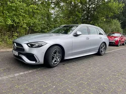 Silber Gebraucht 2023 Mercedes C180 AMG line Kombi | 33.300 € (Fairer Preis)