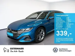 Blau Gebraucht 2023 VW Arteon R-line Kombi | 31.810 € (Guter Preis)