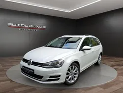 Pure white Gebraucht 2016 VW Golf VII Highline Kombi | 12.700 € (Fairer Preis)
