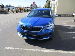 Raceblau metallic (metallic) Gebraucht 2023 Skoda Kamiq ScoutLine SUV | 24.490 € (Fairer Preis)